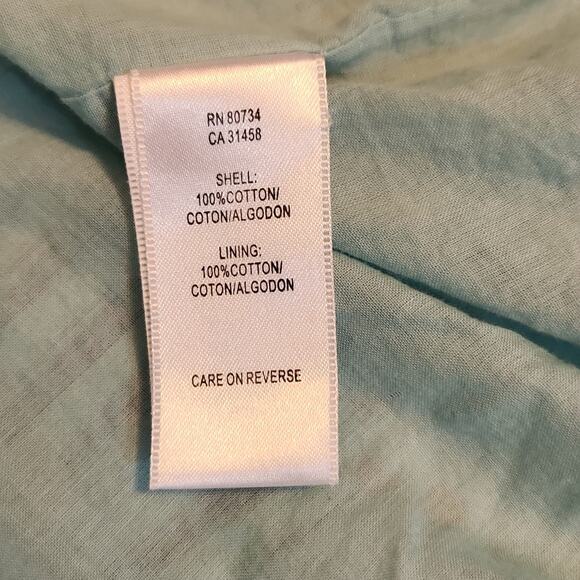 BCBGeneration Blue Multi-Colored Wrap Sleeveless Dress Size 10 Aztec Western - Picture 7 of 9